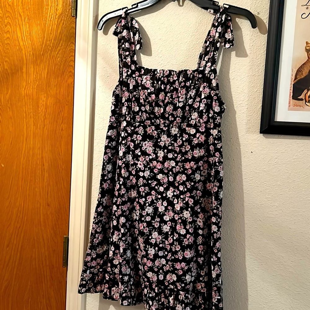 Live to be Spoiled Print Summer Dress  Size Small